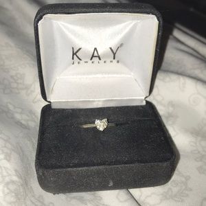 Diamond promise ring